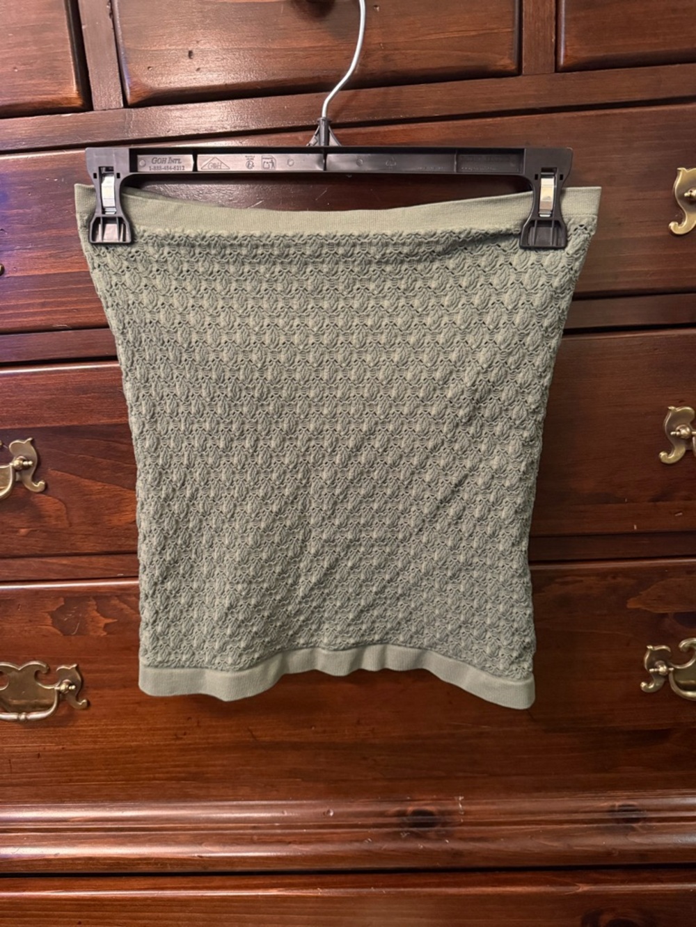 Free People Intimately Tube Top Olive Green in M/L